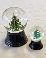 Replacement Snow Globes<br>for Santa Nutcrackers